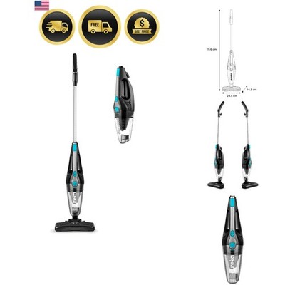 Blaze 3-in-1 Swivel Handheld & Stick Vacuum Cleaner, Blue