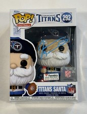 Jevon Kearse Signed Tennessee Titans SANTA Funko Pop! SCHWARTZ COA)
