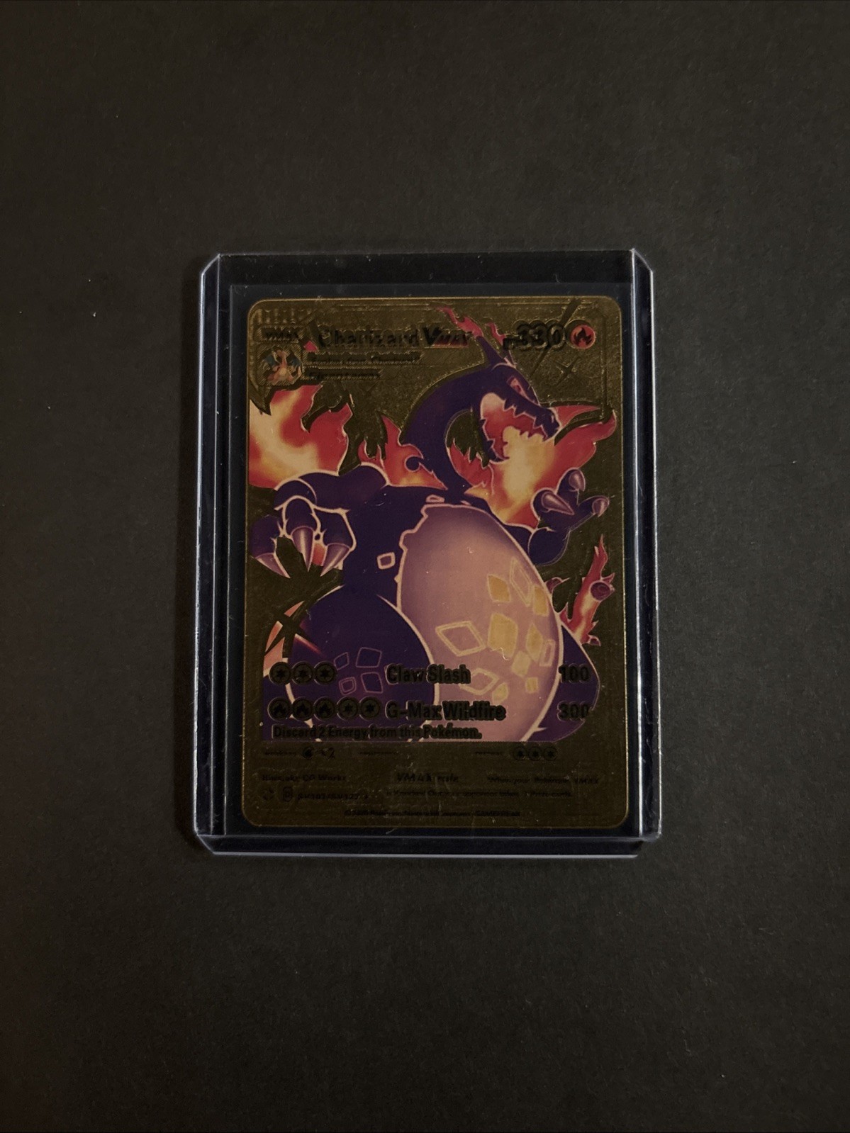 Charizard  V MAX - HP330 - SV107/0SV122 - Gold Foil  NM