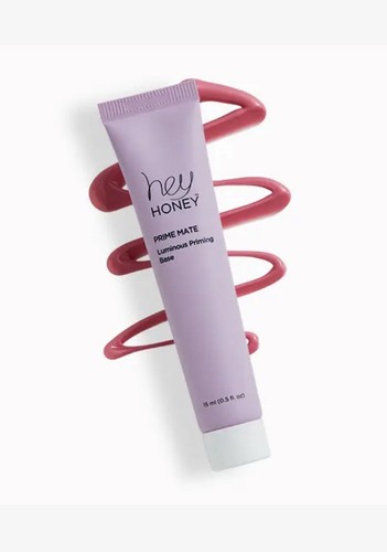 Hey Honey Prime Mate Luminous Priming Base .5oz/15ml Travel Size - Picture 3 of 4