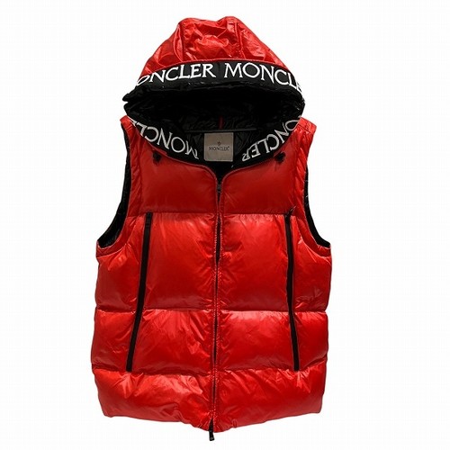Moncler Anjou rot 4 Größen Daunenweste Bekleidung Oberbekleidung Herren kostenloser Versand [gebraucht]
