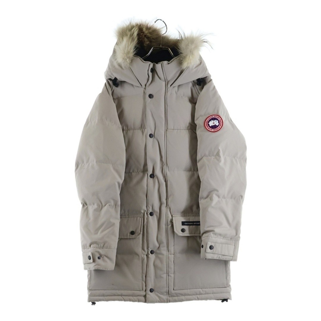 CANADA GOOSE EMORY PARKA 2580M Down Jacket Coat Beige Used 1a899c1fc363eb73dafc8