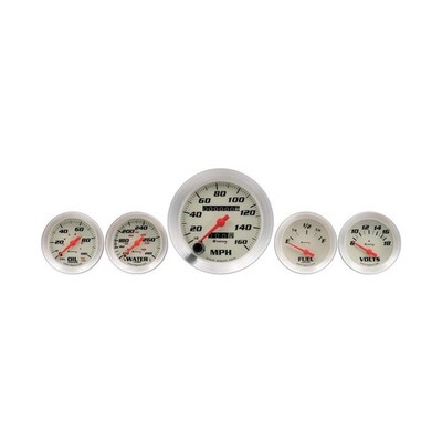 Equus E8500 5-Piece Gauge Kit Fit For Universal Cars & Trucks
