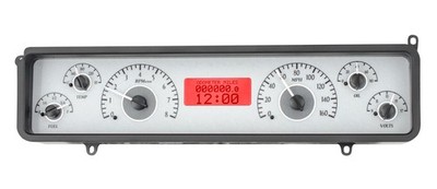 Dakota Digital 68-69 Buick Skylark/GS Silver / Red LED Gauge Kit