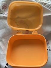 Tupperware Naschkätzchen Bellevue 1,7L Box Behälter Orange Transparent