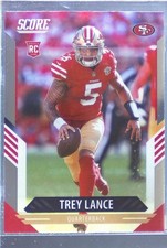 2021 Chronicles Trey Lance RC #404 49ers Score Update Rookies Silver