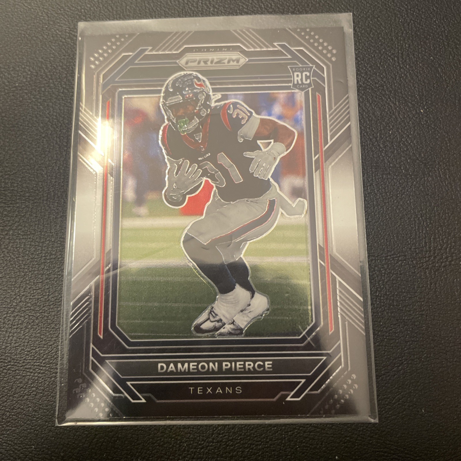 2022 Panini Chronicles - Prizm Black Dameon Pierce #PB-25 Silver (RC)
