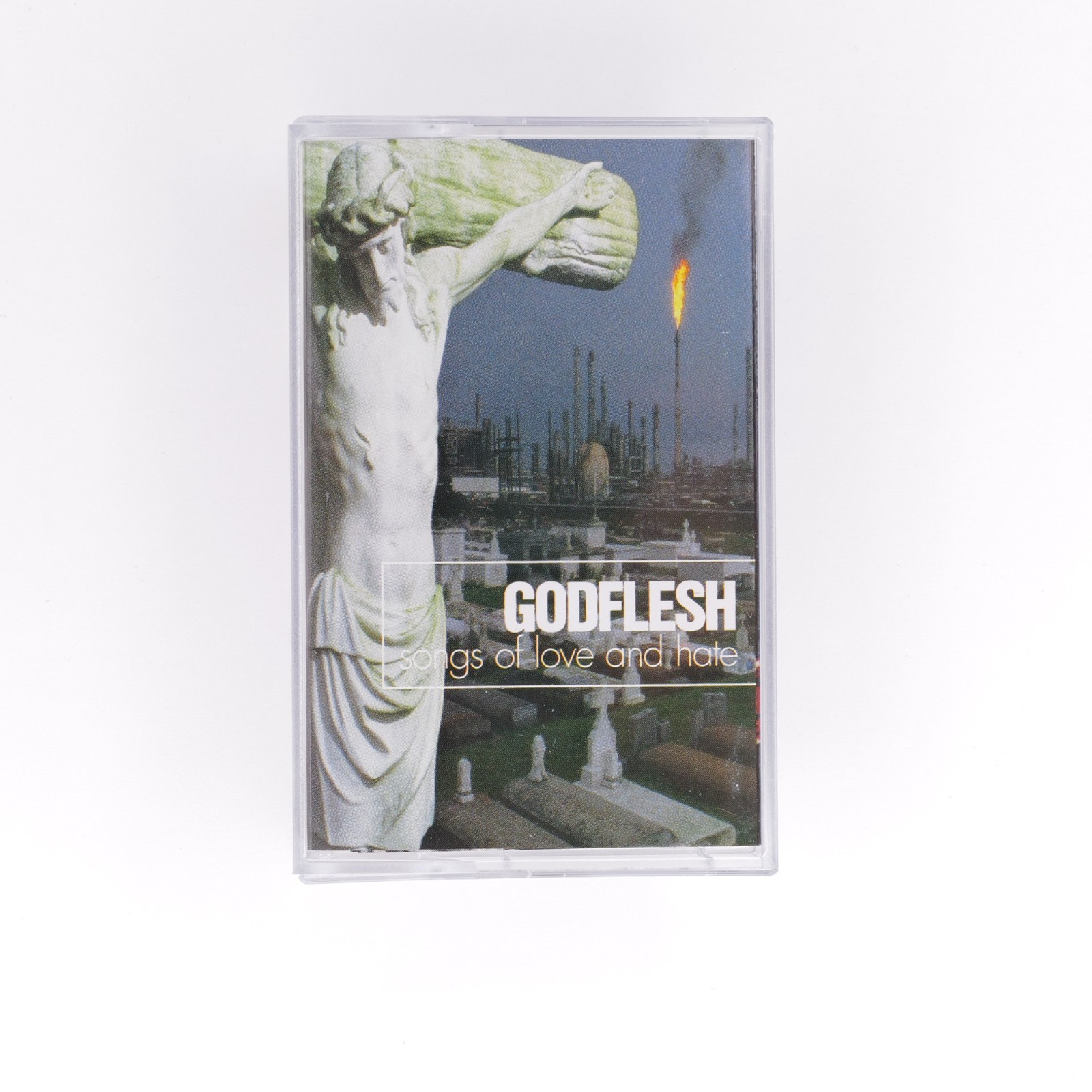 Godflesh - Songs Of Love And Hate, Used Cassette Tape, 1996, Earache Records