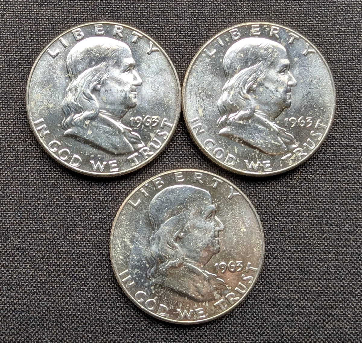 Uncirculated 1963 Franklin Half Dollars (1948-1963) for sale | eBay