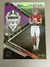 Bryce Young 2023 Panini Chronicle Black Draft Picks 19/49