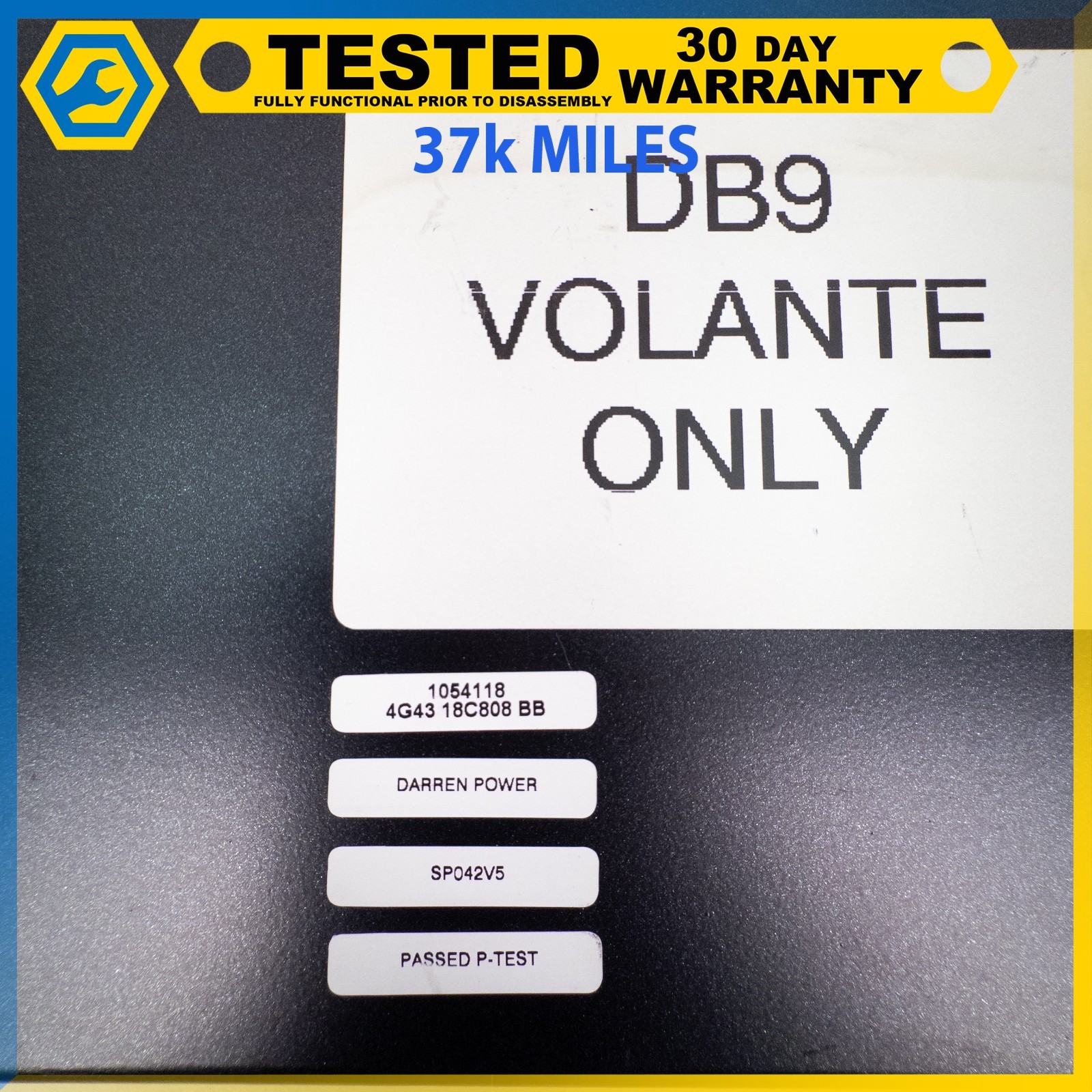 05-12 ASTON MARTIN DB9 VOLANTE LINN 950W AMPLIFIER AUDIO AMP OEM