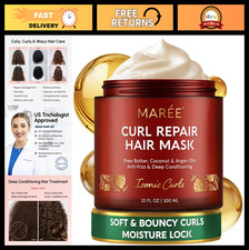 Deep Conditioning Hair Mask for Damaged Hair - Keratin Repair  Hydration 10oz