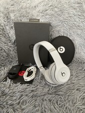 Image of Beats Solo3 Wireless Headphones - Satin Silver Genuine On-Ear Pristine Condition