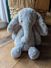 Jellycat Bashful Luxe Thuddeus Elephant Medium JELLY10569SH