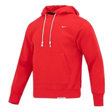 NWT Nike Men's Dri-Fit Standard Issue Pullover Hoodie RED L-Tall DQ5818-657