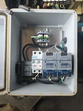 Complete Control Box Assembly – Sola 24VDC Power Supplies + Eaton Breakers