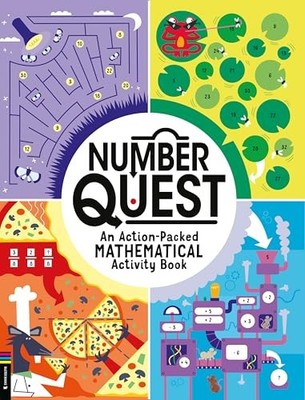 Number Quest: An Action-packed Mathematical Activity Book by Buster Books NEW