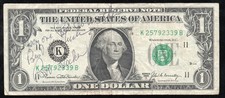 Legendary PRICE IS RIGHT Host BOB BARKER Autographed Series 1969C $1 Note!