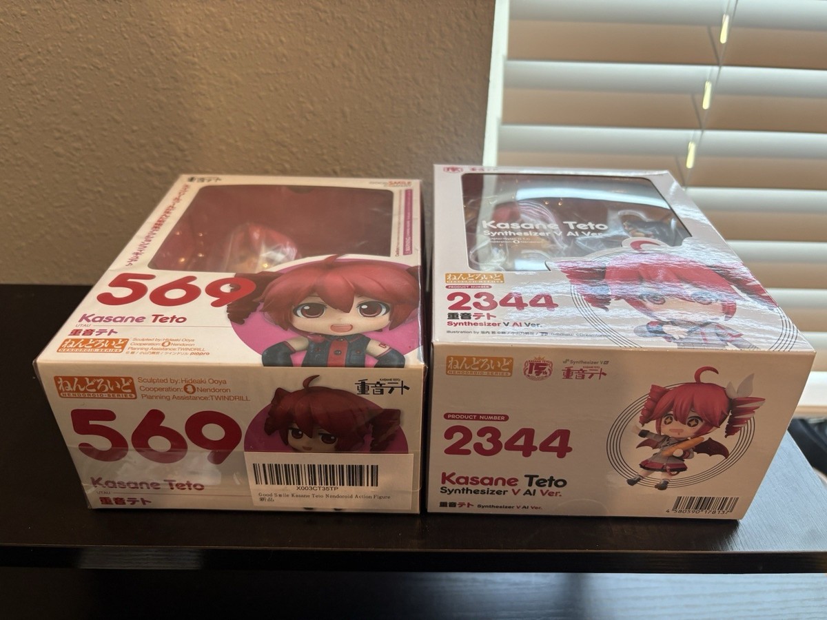 Kasane Teto Nendroid Bundle: UTAU & SynthV | eBay