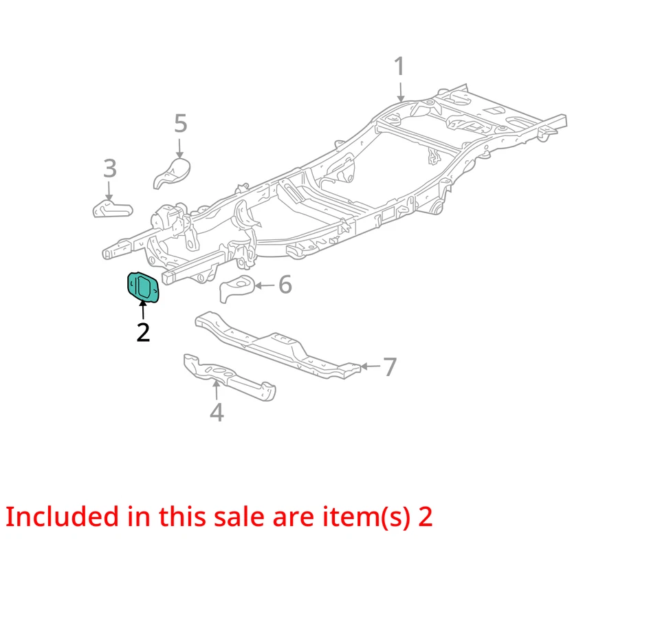 ADEQUADO PARA 2006-2010 HUMMER H3 H3T PLACA ASM-FRT BPR IMP BAR 20982343 - NOVO FABRICANTE DE EQUIPAMENTO ORIGINAL - Imagem 3 de 4