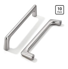 Limur 10 Pack 5 Inch Satin Nickel Cabinet Pulls Kitchen Cabinet Handles