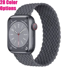For Apple Watch 11 10 9 8 7 6 SE 5 4 3 2 1 Ultra 2 Braided Solo Loop Watch Band