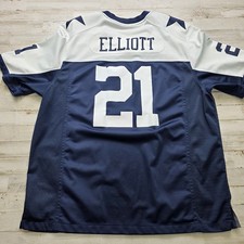 Nike Dallas Cowboys Ezekiel Elliott 21 On Field NFL Jersey Mens 2XL Football