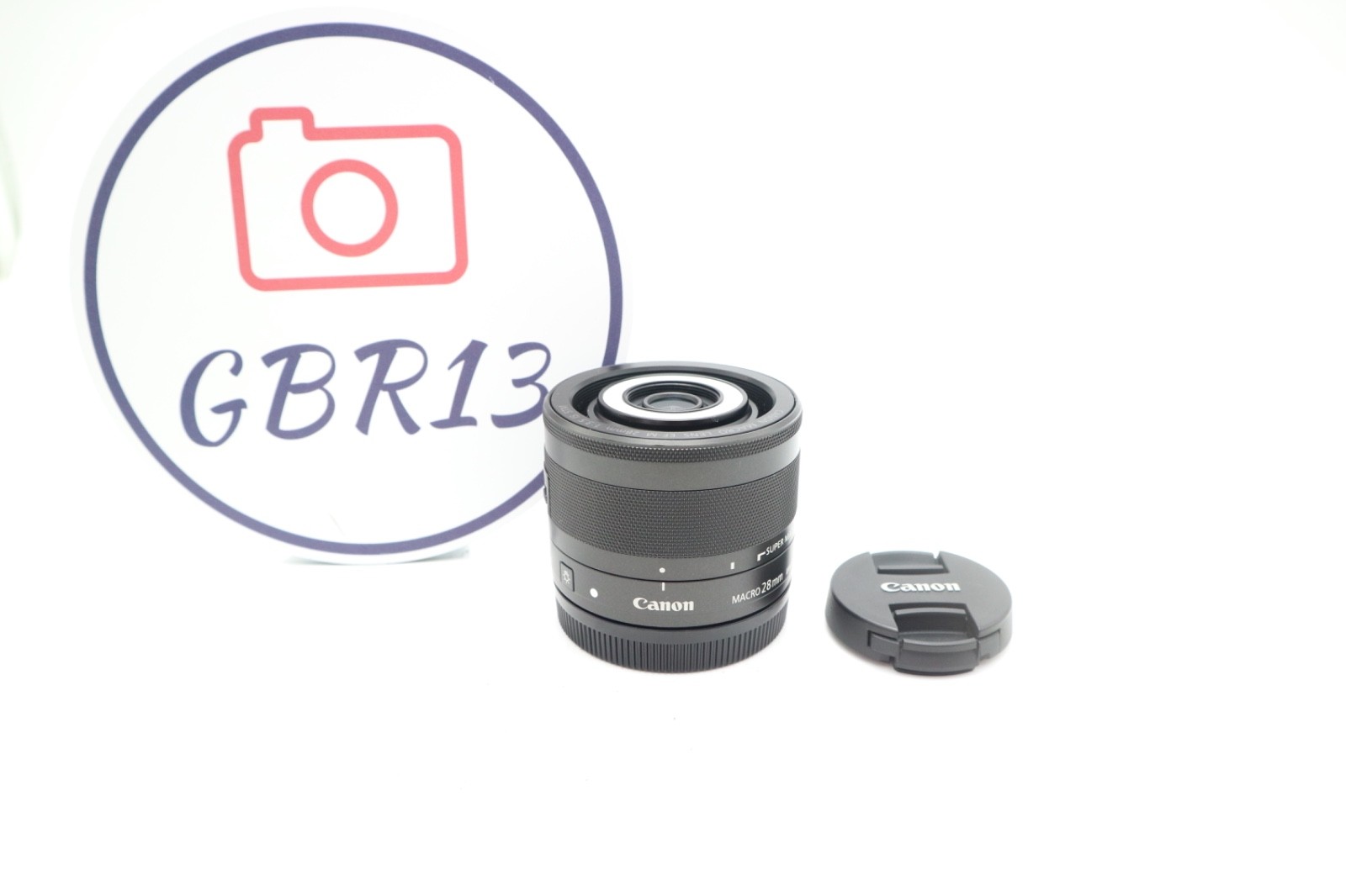 Canon 28mm Super-Macro Lens F/3.5 EF-M IS STM, Stabilised, Very Good Condition