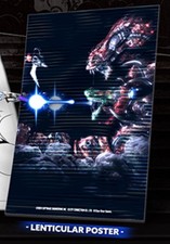 R-Type Delta HD Boosted official lenticular poster, NEW