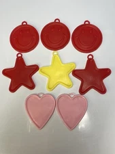 Lot of 8 Vtg Mixed Shapes & Colors Balloon Weights Premium Balloon