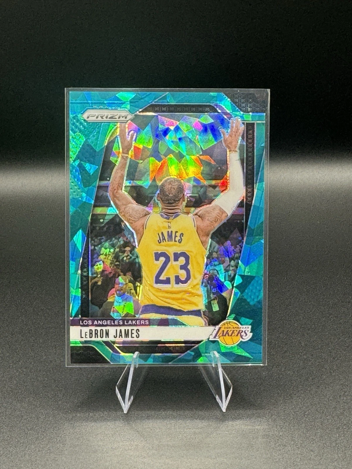 2024/25 Prizm Basketball LeBron James Teal Ice /225 #130