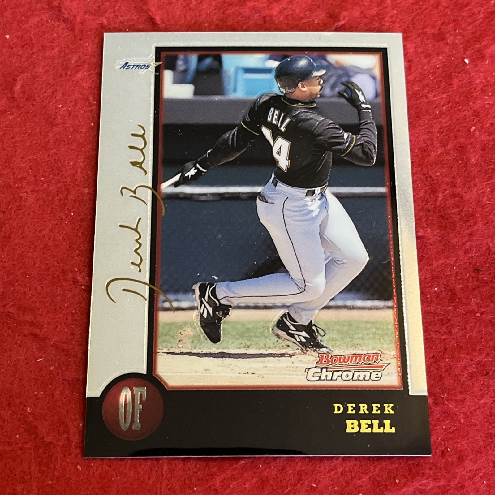 1998 Bowman Chrome “Golden Anniversary” #d/50 DEREK BELL Variant Card #246 NM-MT