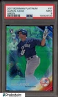 2017 Bowman Platinum Green #91 Aaron Judge Yankees RC Rookie 75/99 PSA 9 MINT