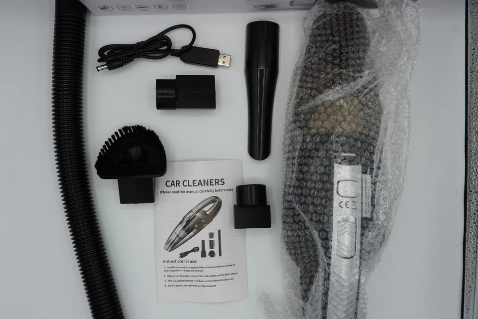 Handheld Vacuum Cordless Rechargeable Wet Dry Portable Cleaner for Home & Car - Image 3 of 4