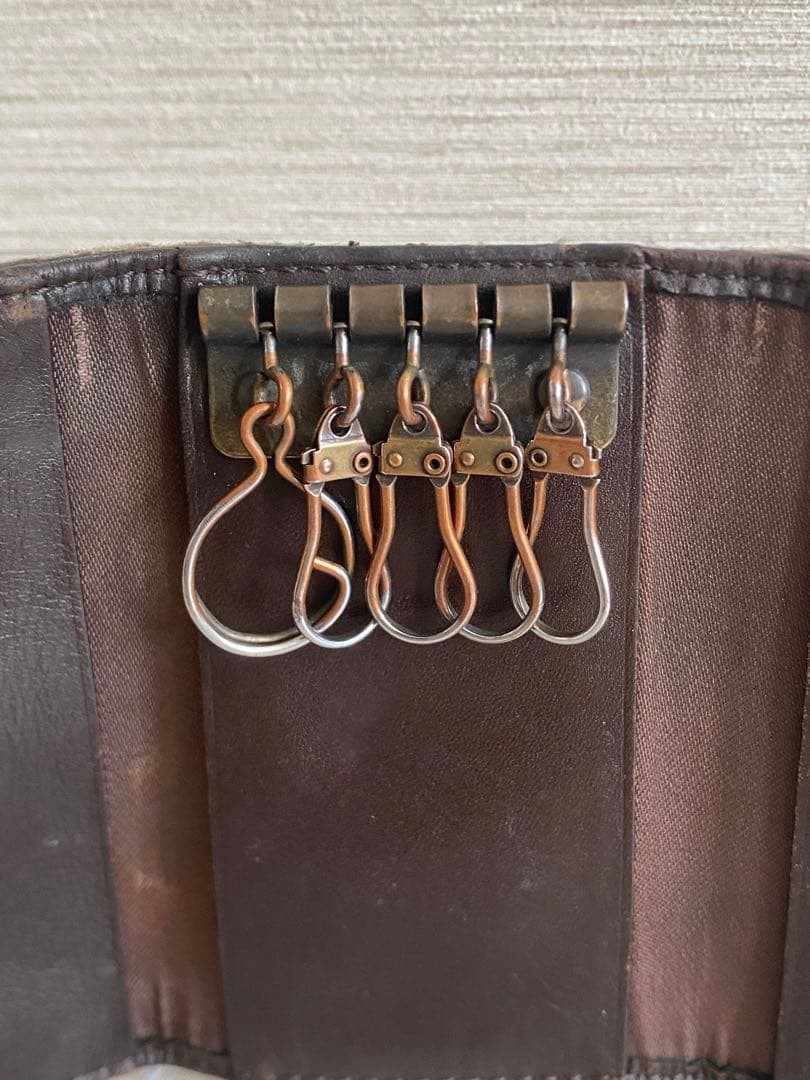 Burberry Key Case 5 Rows Plaid Pattern Accessory … - image 8