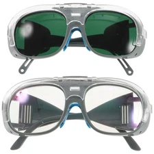 2Pcs Welding Safety Goggles with Uv Infrared Protection for Professionals
