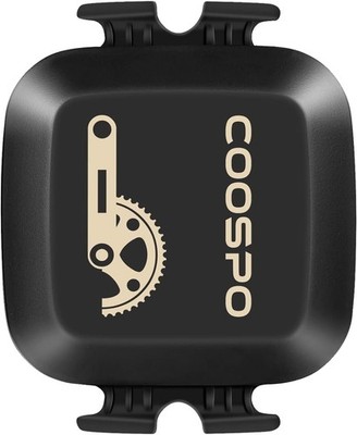 COOSPO Fahrrad Trittfrequenzsensor BK467, Bluetooth ANT+ für... 