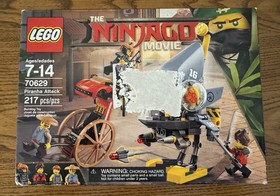 Retired LEGO Ninjago Movie 70629 Piranha Attack NEW Sealed Box Is Damaged