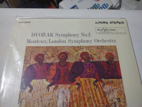 DVORAK SYMPHONY NO. 2 PIERRE MONTAUX NEW/SEALED CLASSIC RECORDS LSC-2489 - Picture 2 of 6