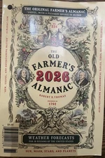 The 2026 Old Farmer's Almanac BOGO (1 New & 1 current Edition)**