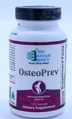 Ortho Molecular OsteoPrev Bone Density Support 120 Capsules Vitamins & Minerals