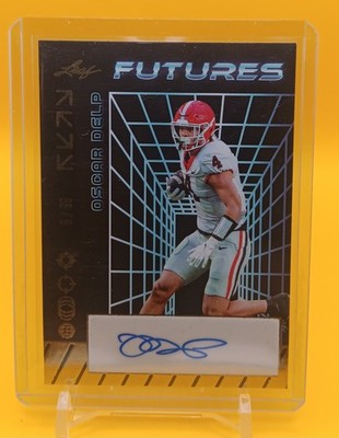 2024 Leaf Futures Oscar Delp Auto 9/99 Autograph Georgia Bulldogs /99