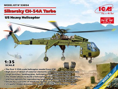 ICM 53054 1/35 Sikorsky CH-54A Tarhe US Heavy Helicopter