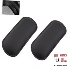 2PCS Car Door Armrest Pads, Memory Foam Elbow Knee Rest Pad, Self-Stick Car