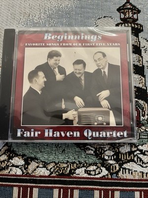 Fair Haven Quartet - Beginnings CD *RARE* 2009 Indie! *NEW* Favorites 1st 5 Yrs.