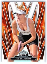 2024 Leaf Metal Pickleball #/30 Jill Braverman