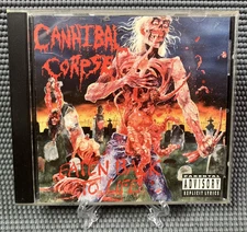 CANNIBAL CORPSE Eaten Back To Life CD Orig 1990 Metalblade Death 3984 NM Disc