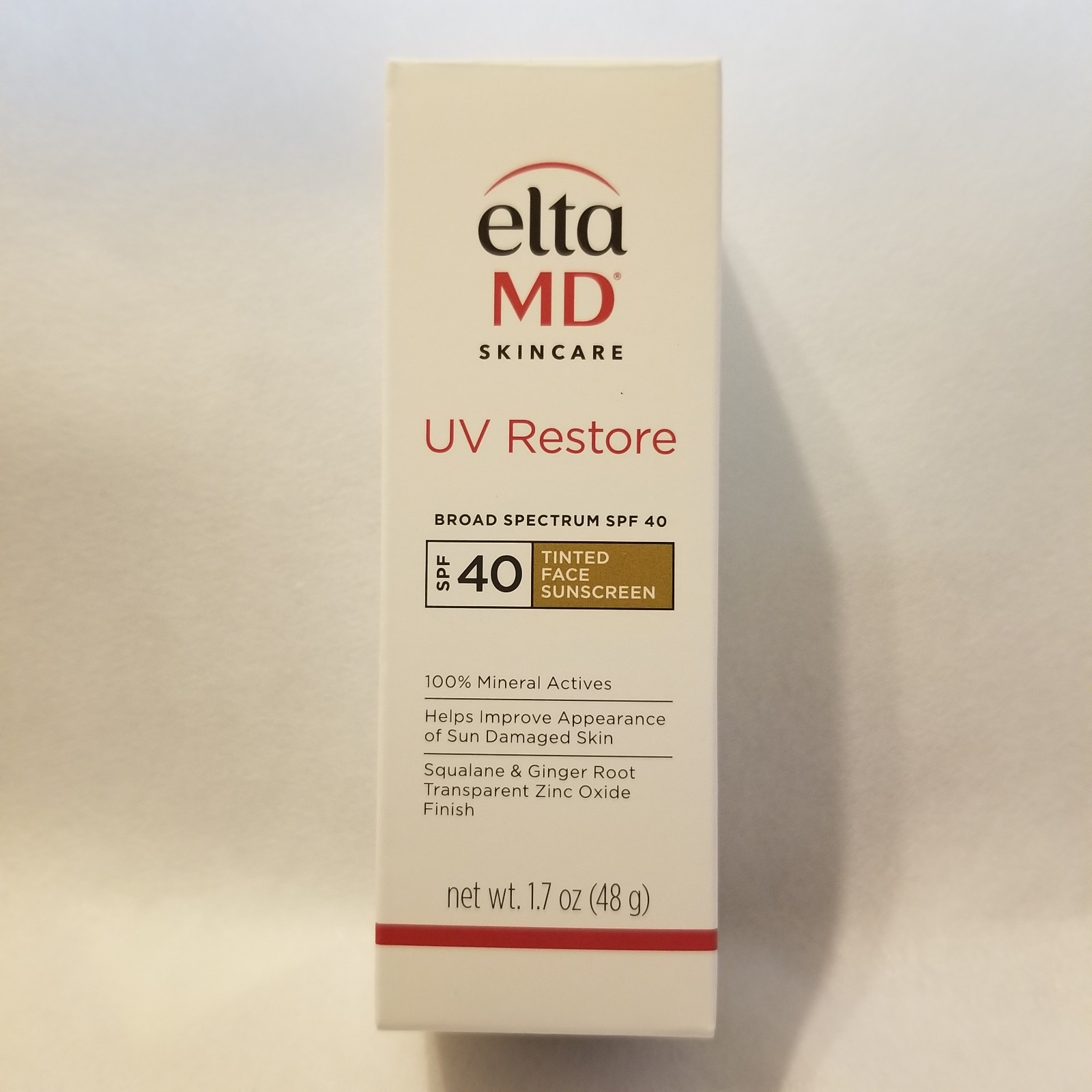EltaMD Tinted UV Restore SPF 40 Facial Sunscreen 1.7 oz New In Box Exp 04/26  