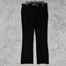 Calvin Klein Dress Pants Womens 2 31x29.5 Black Stretch Preppy Corporate Chic