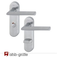 Hoppe TüRgriff Stockholm Kurzschild Sertos® Edelstahl Matt Wc TüRdrüCker